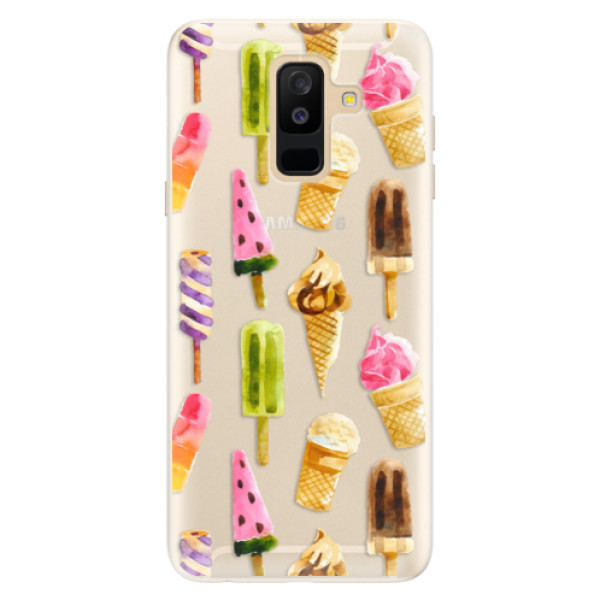 Silikonové pouzdro iSaprio - Ice Cream - Samsung Galaxy A6+