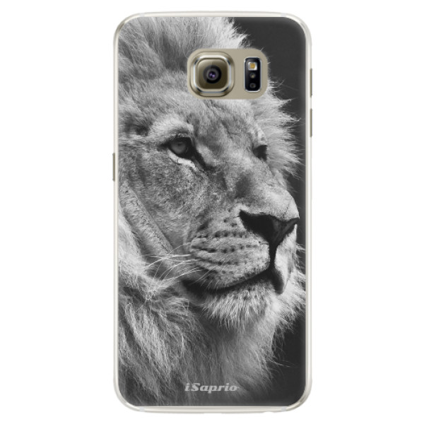 Silikonové pouzdro iSaprio - Lion 10 - Samsung Galaxy S6 Edge