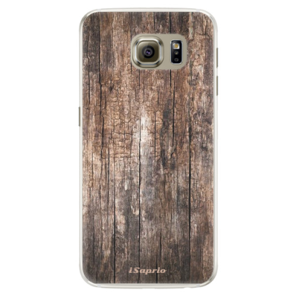 Silikonové pouzdro iSaprio - Wood 11 - Samsung Galaxy S6 Edge