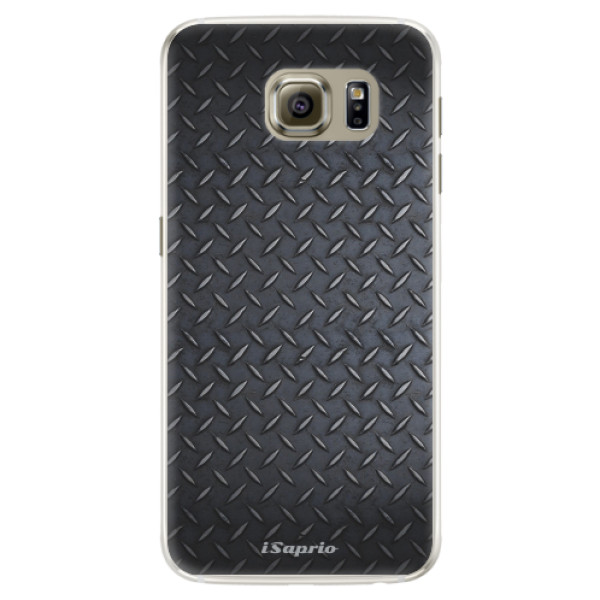 Silikonové pouzdro iSaprio - Metal 01 - Samsung Galaxy S6 Edge