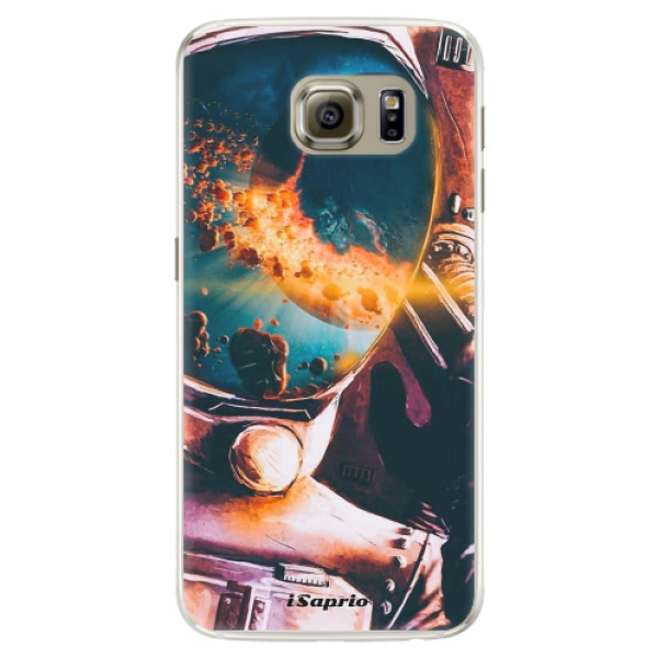 Silikonové pouzdro iSaprio - Astronaut 01 - Samsung Galaxy S6 Edge