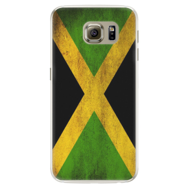 Silikonové pouzdro iSaprio - Flag of Jamaica - Samsung Galaxy S6 Edge