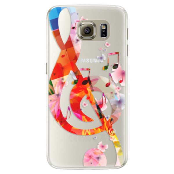 Silikonové pouzdro iSaprio - Music 01 - Samsung Galaxy S6 Edge