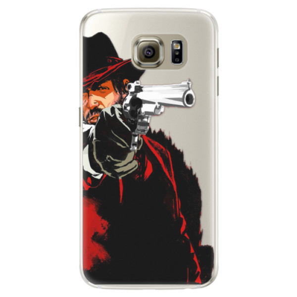 Silikonové pouzdro iSaprio - Red Sheriff - Samsung Galaxy S6 Edge