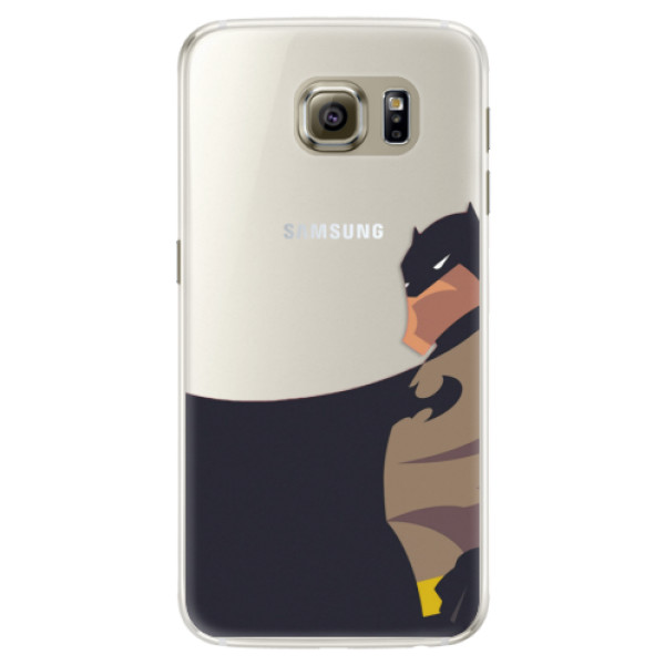 Silikonové pouzdro iSaprio - BaT Comics - Samsung Galaxy S6 Edge