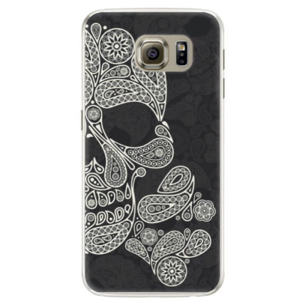 Silikonové pouzdro iSaprio - Mayan Skull - Samsung Galaxy S6 Edge
