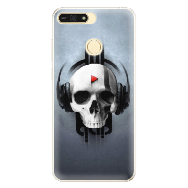 Silikonové pouzdro iSaprio - Skeleton M - Huawei Honor 7A