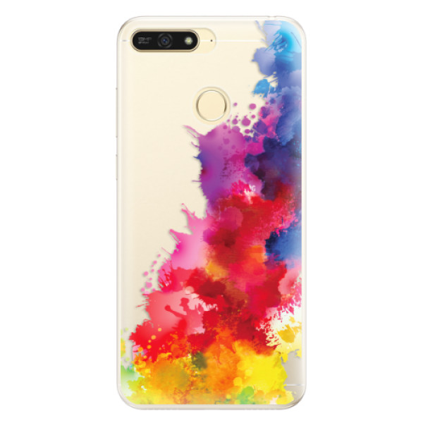 Silikonové pouzdro iSaprio - Color Splash 01 - Huawei Honor 7A