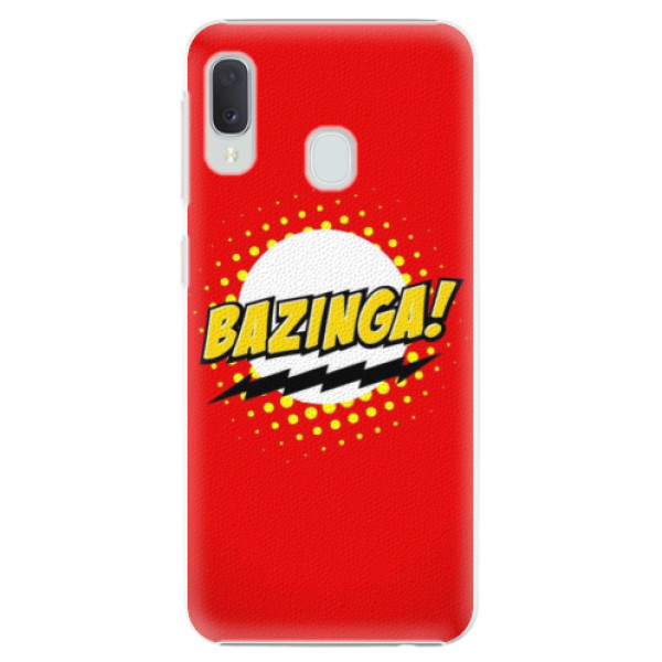 Plastové pouzdro iSaprio Bazinga 01 na mobil Samsung Galaxy A20e (Plastový kryt, obal, pouzdro iSaprio Bazinga 01 na mobilní telefon Samsung Galaxy A20e)