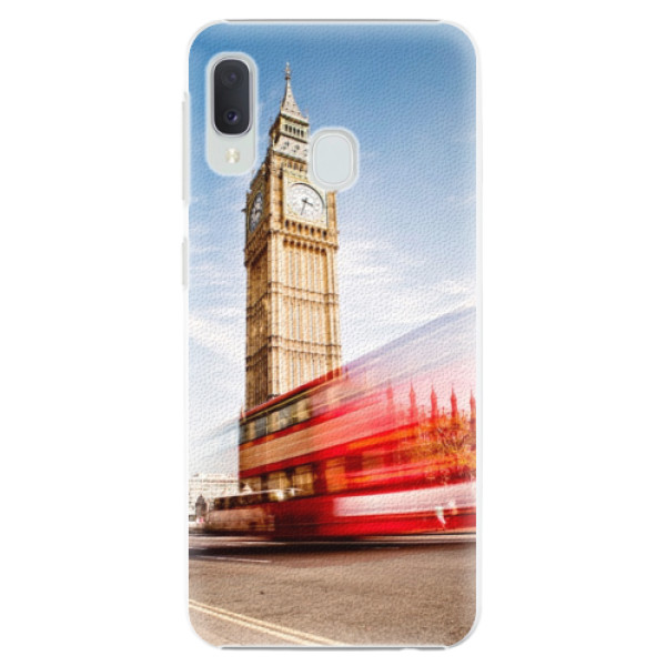 Plastové pouzdro iSaprio Londýn 01 na mobil Samsung Galaxy A20e (Plastový kryt, obal, pouzdro iSaprio Londýn 01 na mobilní telefon Samsung Galaxy A20e)