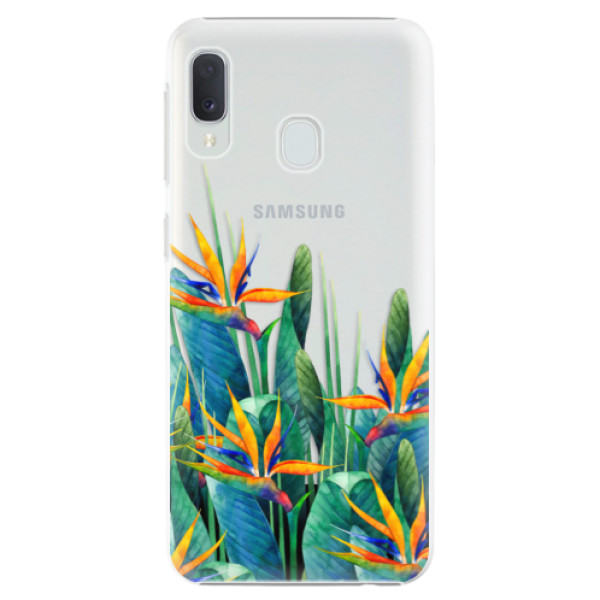 Plastové pouzdro iSaprio - Exotic Flowers - Samsung Galaxy A20e