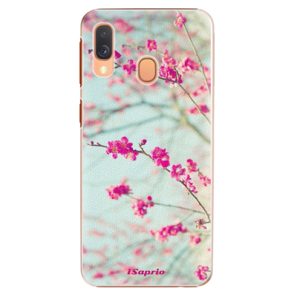 Plastové pouzdro iSaprio Blossom 01 na mobil Samsung Galaxy A40 (Plastový kryt, obal, pouzdro iSaprio Blossom 01 na mobilní telefon Samsung Galaxy A40)