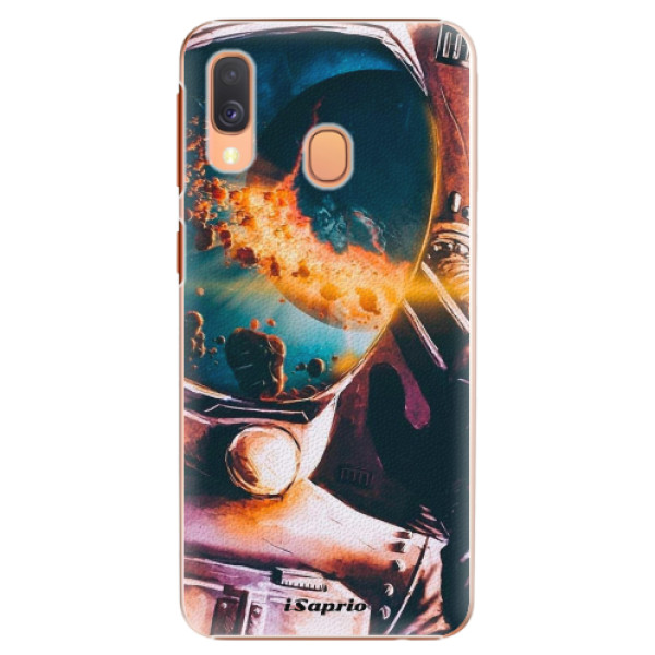 Plastové pouzdro iSaprio Astronaut 01 na mobil Samsung Galaxy A40 (Plastový kryt, obal, pouzdro iSaprio Astronaut 01 na mobilní telefon Samsung Galaxy A40)
