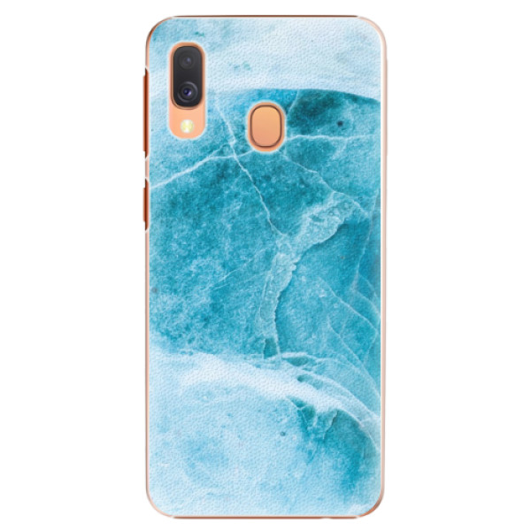 Plastové pouzdro iSaprio Blue Marble na mobil Samsung Galaxy A40 (Plastový kryt, obal, pouzdro iSaprio Blue Marble na mobilní telefon Samsung Galaxy A40)