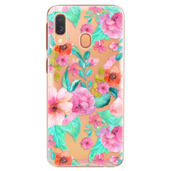 Plastové pouzdro iSaprio - Flower Pattern 01 - Samsung Galaxy A40