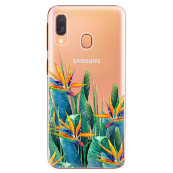 Plastové pouzdro iSaprio - Exotic Flowers - Samsung Galaxy A40