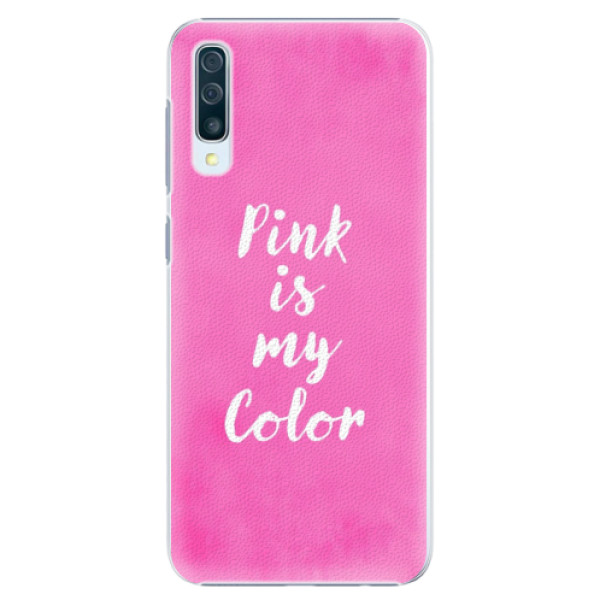 Plastové pouzdro iSaprio Pink is my color na mobil Samsung Galaxy A50 / A30s (Plastový kryt, obal, pouzdro iSaprio Pink is my color na mobilní telefon Samsung Galaxy A50 / A30s)