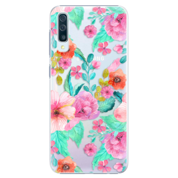 Plastové pouzdro iSaprio - Flower Pattern 01 - Samsung Galaxy A50