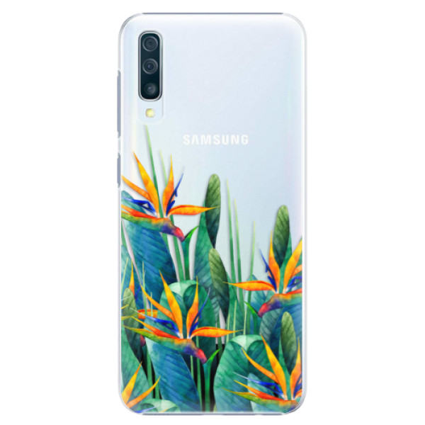 Plastové pouzdro iSaprio - Exotic Flowers - Samsung Galaxy A50