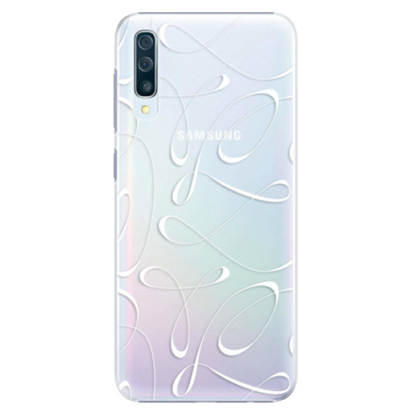 Plastové pouzdro iSaprio - Fancy - white - Samsung Galaxy A50