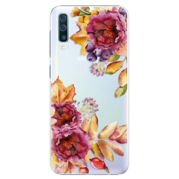 Plastové pouzdro iSaprio - Fall Flowers - Samsung Galaxy A50