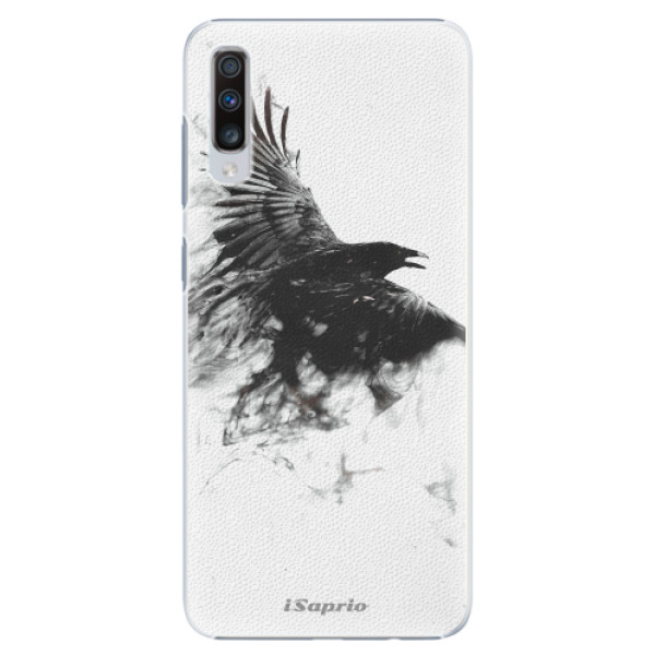 Plastové pouzdro iSaprio - Dark Bird 01 - Samsung Galaxy A70