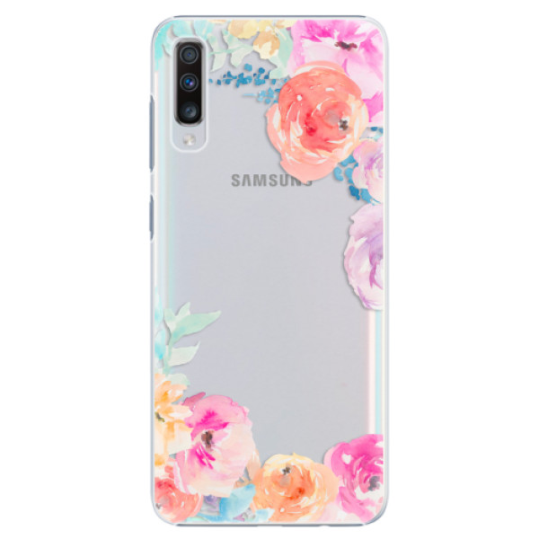 Plastové pouzdro iSaprio - Flower Brush - Samsung Galaxy A70