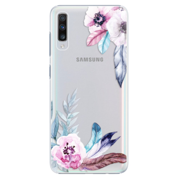 Plastové pouzdro iSaprio - Flower Pattern 04 - Samsung Galaxy A70