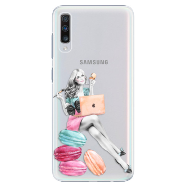 Plastové pouzdro iSaprio - Girl Boss - Samsung Galaxy A70