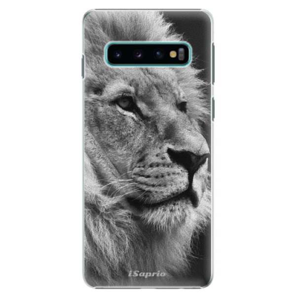 Plastové pouzdro iSaprio - Lion 10 - Samsung Galaxy S10