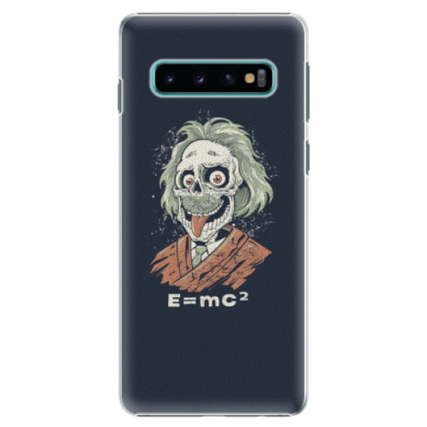 Plastové pouzdro iSaprio - Einstein 01 - Samsung Galaxy S10