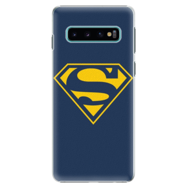 Plastové pouzdro iSaprio - Superman 03 - Samsung Galaxy S10
