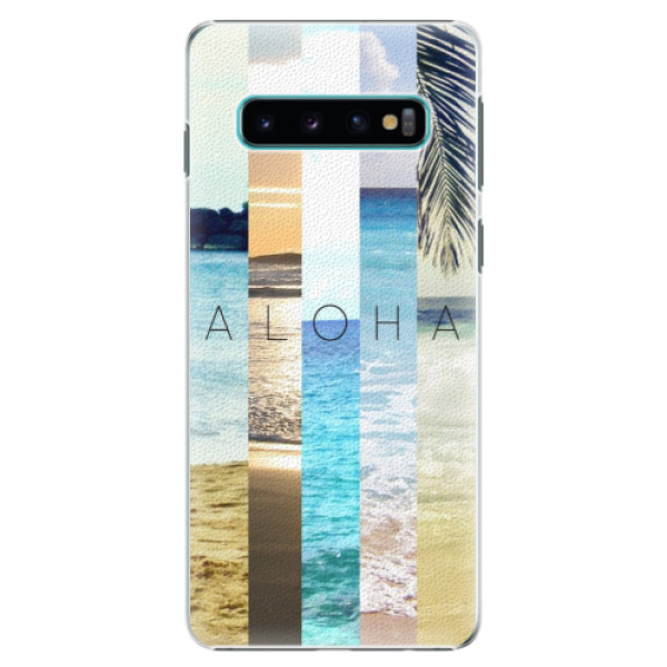 Plastové pouzdro iSaprio - Aloha 02 - Samsung Galaxy S10