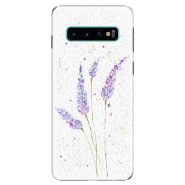 Plastové pouzdro iSaprio - Lavender - Samsung Galaxy S10