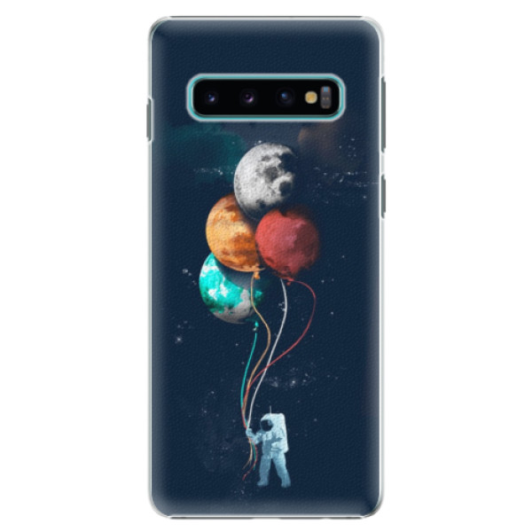 Plastové pouzdro iSaprio - Balloons 02 - Samsung Galaxy S10