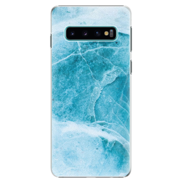 Plastové pouzdro iSaprio - Blue Marble - Samsung Galaxy S10