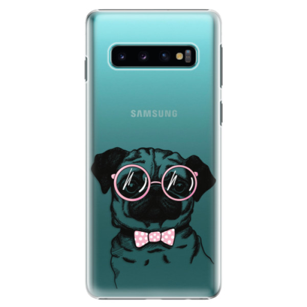 Plastové pouzdro iSaprio - The Pug - Samsung Galaxy S10
