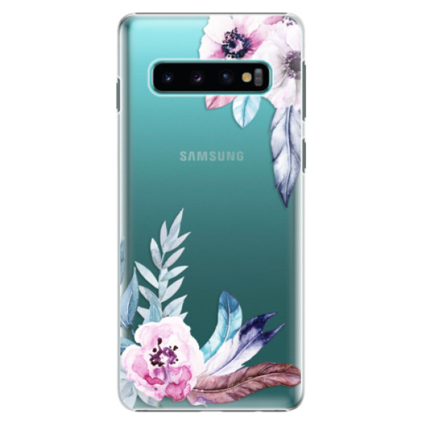 Plastové pouzdro iSaprio - Flower Pattern 04 - Samsung Galaxy S10