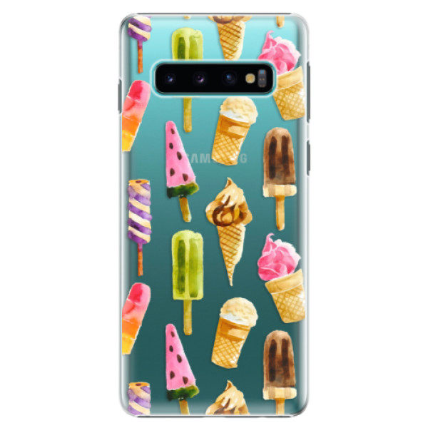 Plastové pouzdro iSaprio - Ice Cream - Samsung Galaxy S10