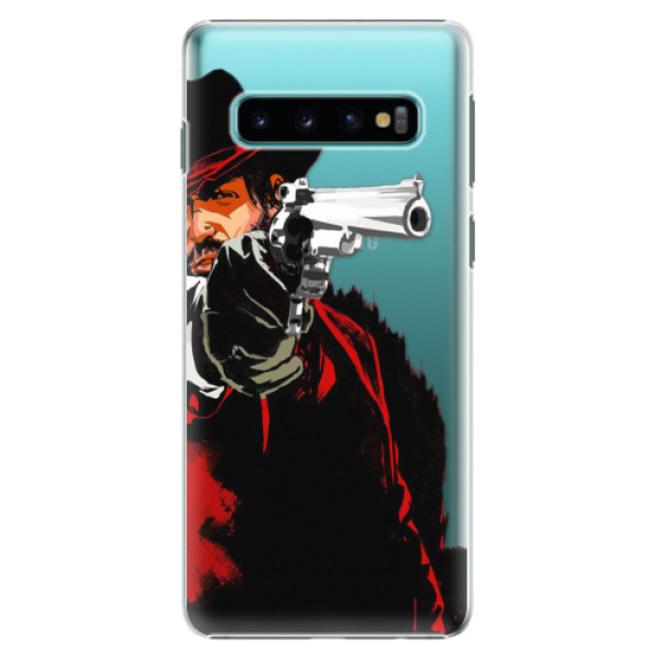 Plastové pouzdro iSaprio - Red Sheriff - Samsung Galaxy S10