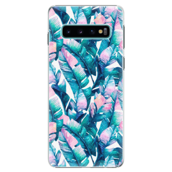 Plastové pouzdro iSaprio - Palm Leaves 03 - Samsung Galaxy S10