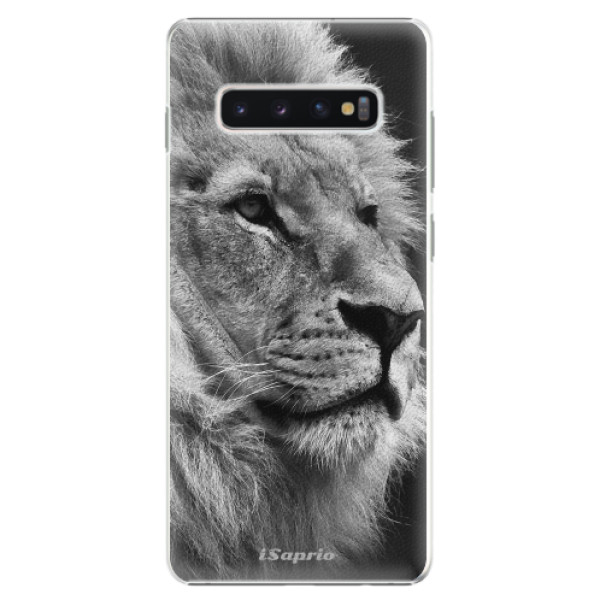 Plastové pouzdro iSaprio - Lion 10 - Samsung Galaxy S10+