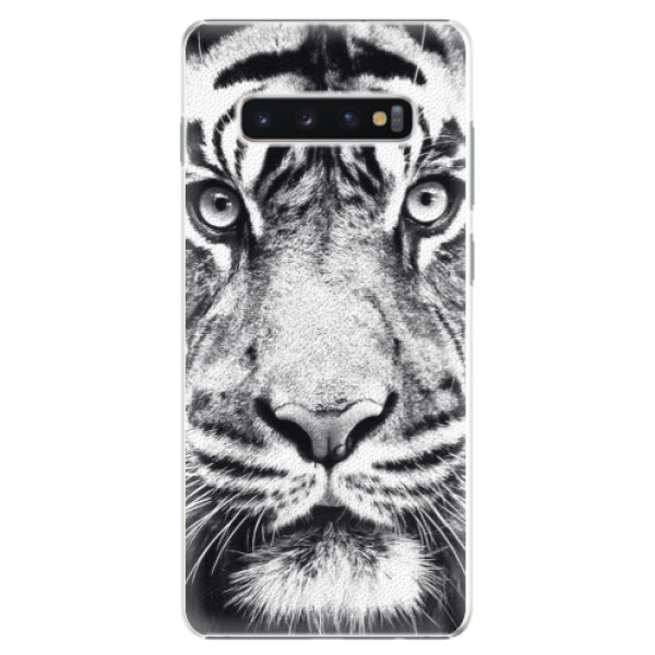 Plastové pouzdro iSaprio - Tiger Face - Samsung Galaxy S10+