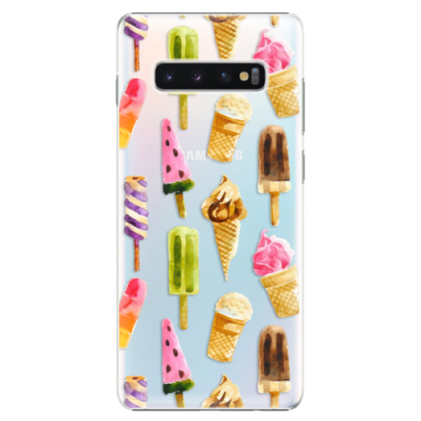 Plastové pouzdro iSaprio - Ice Cream - Samsung Galaxy S10+