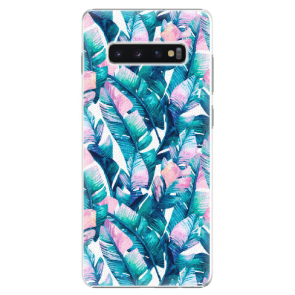 Plastové pouzdro iSaprio - Palm Leaves 03 - Samsung Galaxy S10+