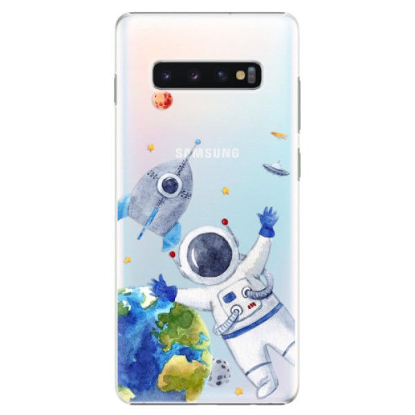 Plastové pouzdro iSaprio - Space 05 - Samsung Galaxy S10+