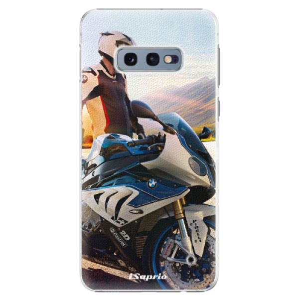 Plastové pouzdro iSaprio - Motorcycle 10 - Samsung Galaxy S10e