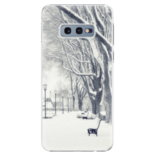 Plastové pouzdro iSaprio - Snow Park - Samsung Galaxy S10e