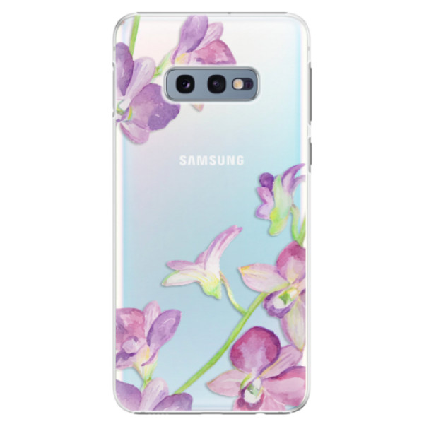 Plastové pouzdro iSaprio - Purple Orchid - Samsung Galaxy S10e