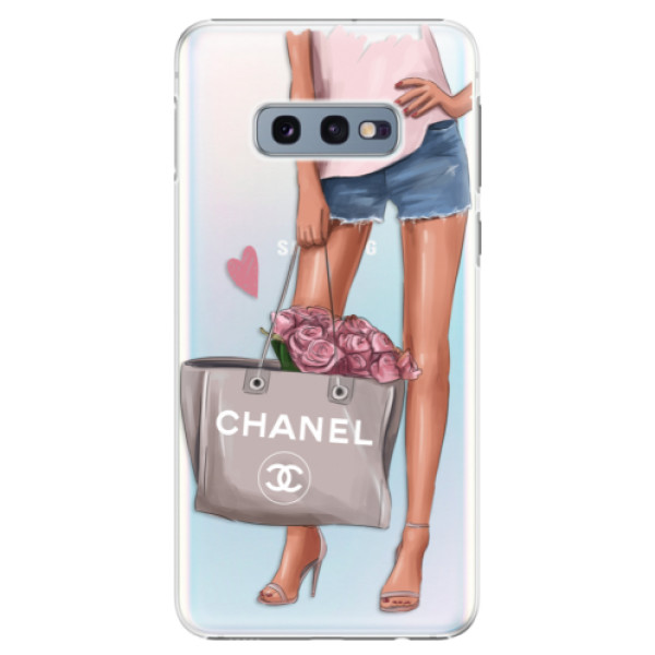 Plastové pouzdro iSaprio - Fashion Bag - Samsung Galaxy S10e